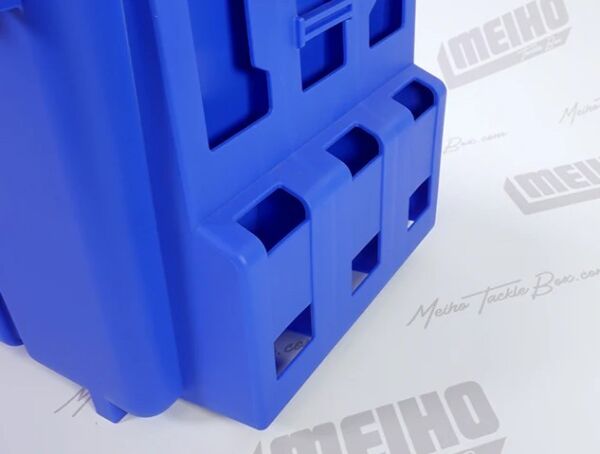 Meiho Bucket Mouth BM-7000 Mavi Takım Kutusu + Hard Belt BM-200 Askı