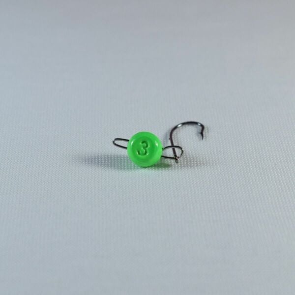 SPIINX FLASH HEAD JIGHEAD UV YEŞİL 3G #6 4P