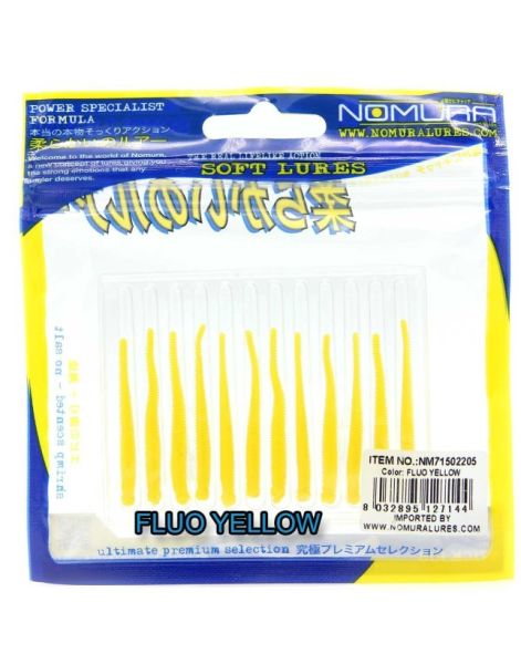 Nomura NM71502205 Stick Rib 5cm Aromalı LRF Silikon Yem 12'li Set