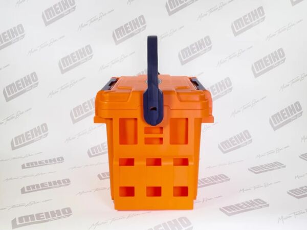 Meiho Bucket Mouth BM-5000 Combo (Takım Kutusu Turuncu + Rod Stand BM300L Siyah + Multi Holder BM-30)