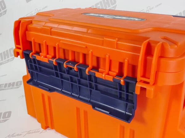 Meiho Bucket Mouth BM-5000 Combo (Takım Kutusu Turuncu + Rod Stand BM300L Siyah + Multi Holder BM-30)