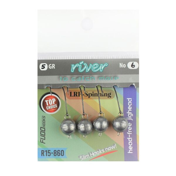 River Mafsallı Hareketli Jig Head 4P 4.5 GR