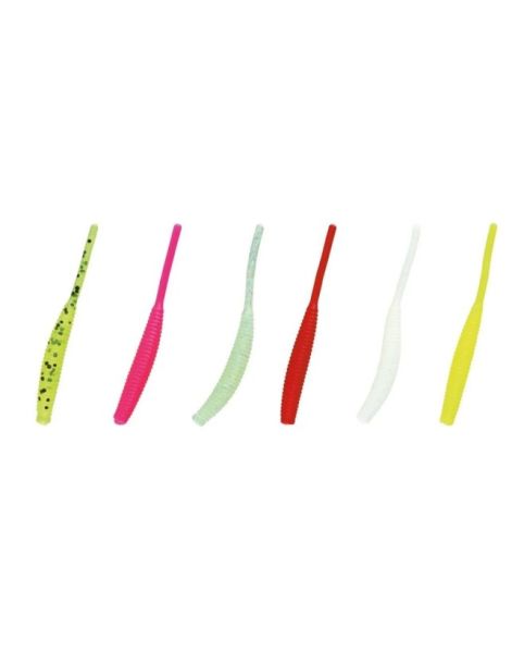 Nomura NM71600705 Long Tail 5cm Aromalı LRF Silikon Yem 12'li Set