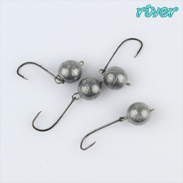 River Mafsallı Hareketli Jig Head 4P 12 GR
