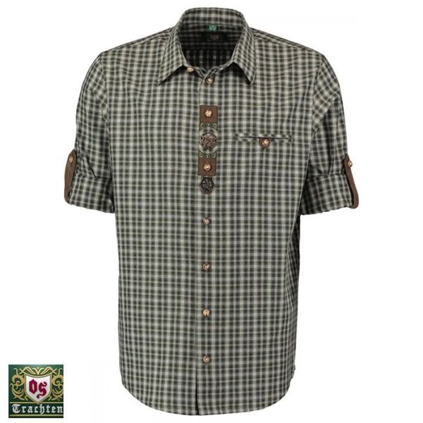 T. OS-Trachten Kareli Erkek Regular Fit Gömlek 41/42