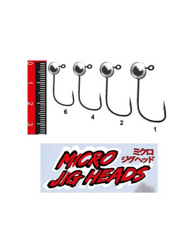 Nomura NM90101506 Micro LRF Jig Head 3'lü Paket İğne:6no 1.5gr