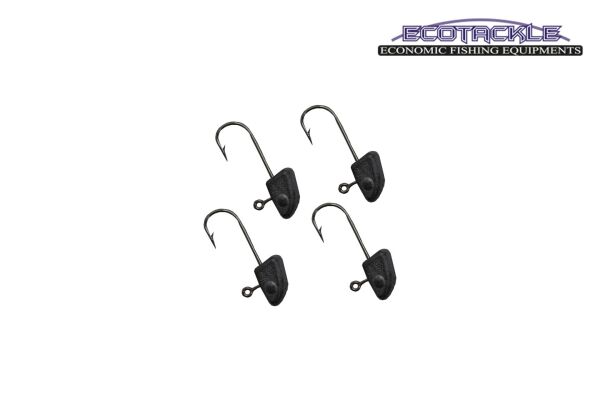 ECOTACKLE TRAP LRF JIGHEAD  4P 2