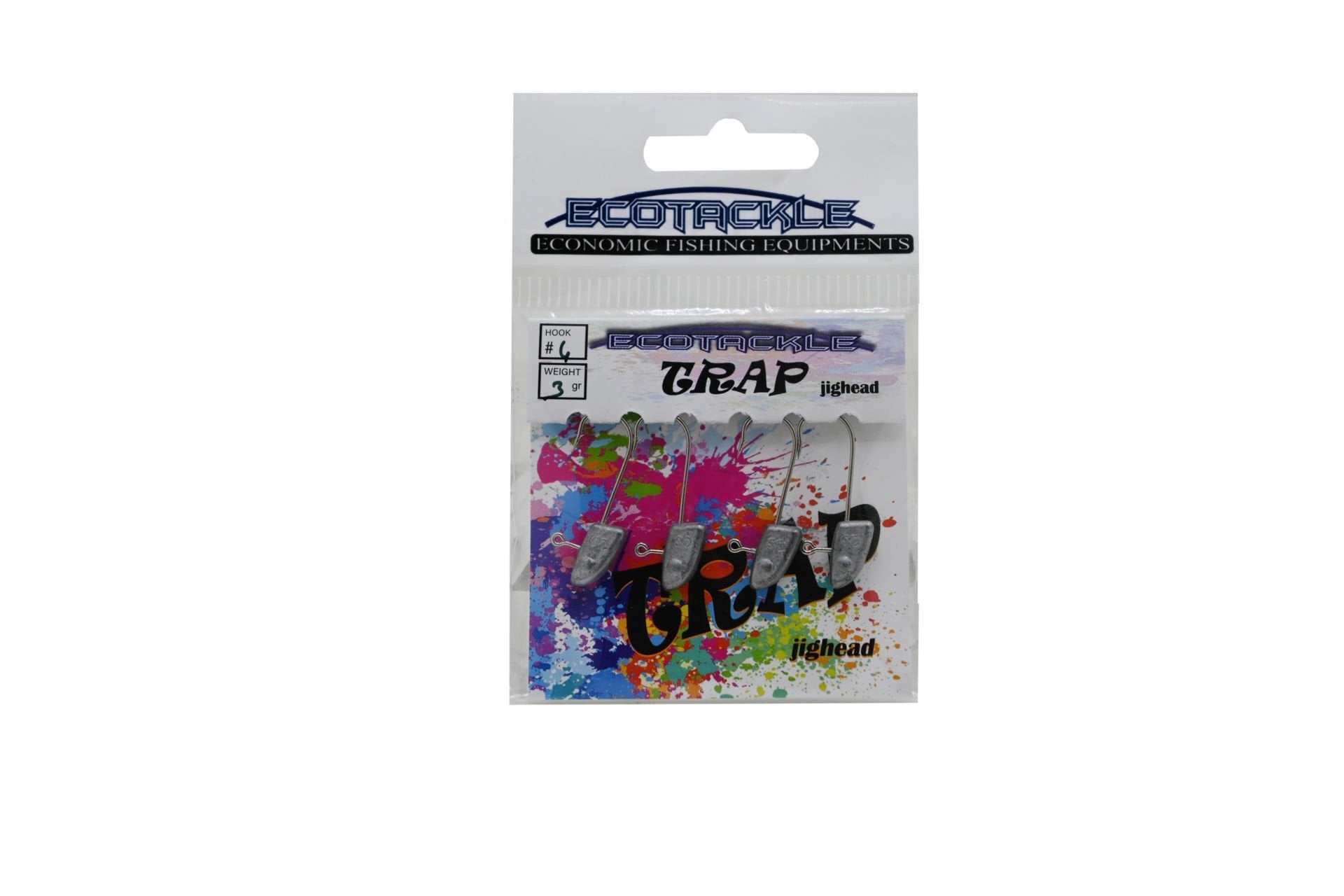 ECOTACKLE TRAP LRF JIGHEAD  4P 1.5