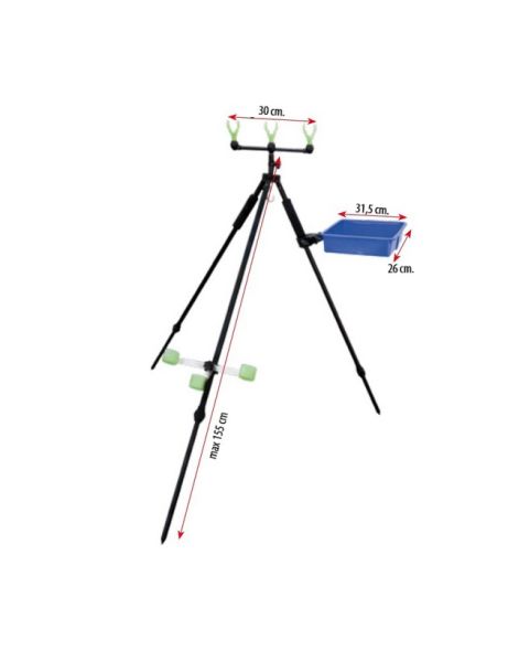 Lineaeffe 6313040N Tripod Teleskobik Ayarlanabilir Tablalı Kamış