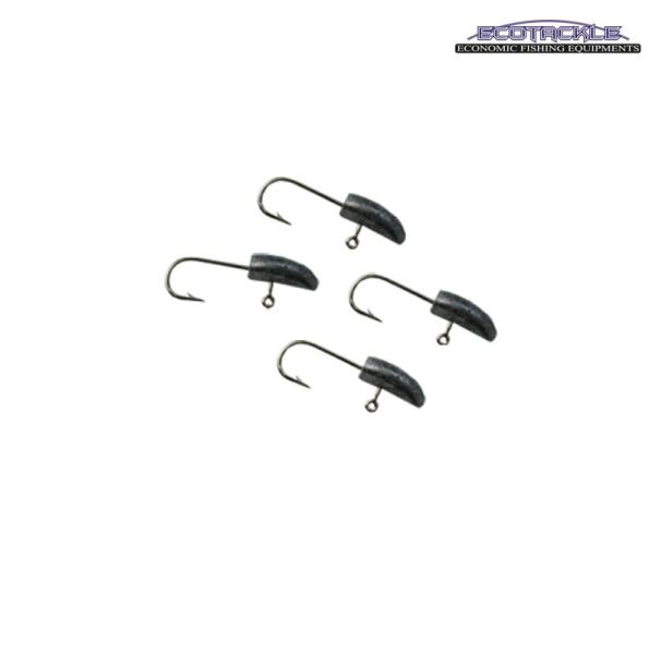 ECOTACKLE GUN LRF JIGHEAD  4P 2