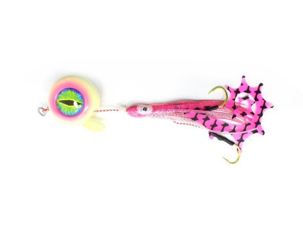 Captain 3644 Cornea UV 3D Eye 100gr Tai Rubber Slider Jig