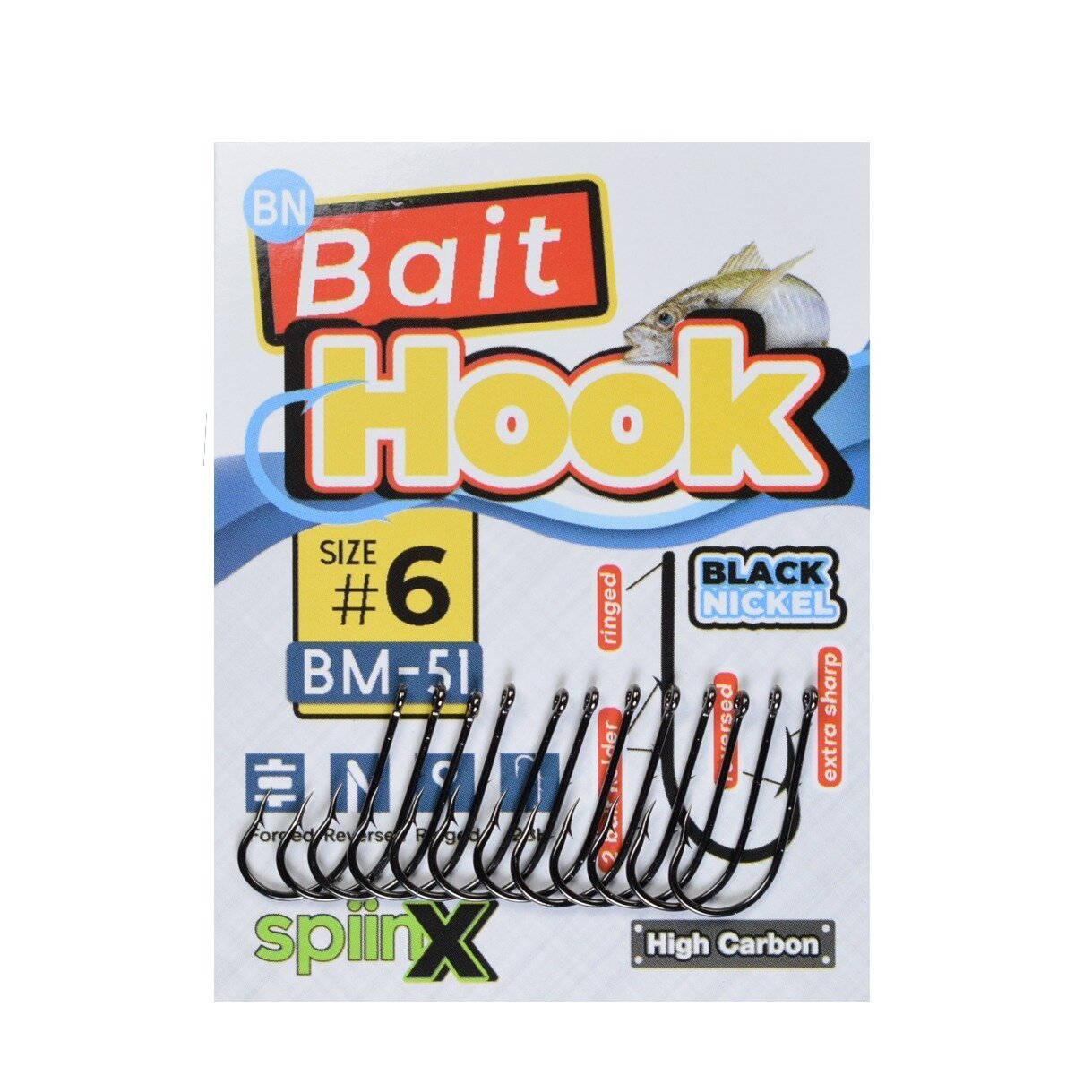 SPIINX BAIT HOOK İĞNE #5/0 BN 4P
