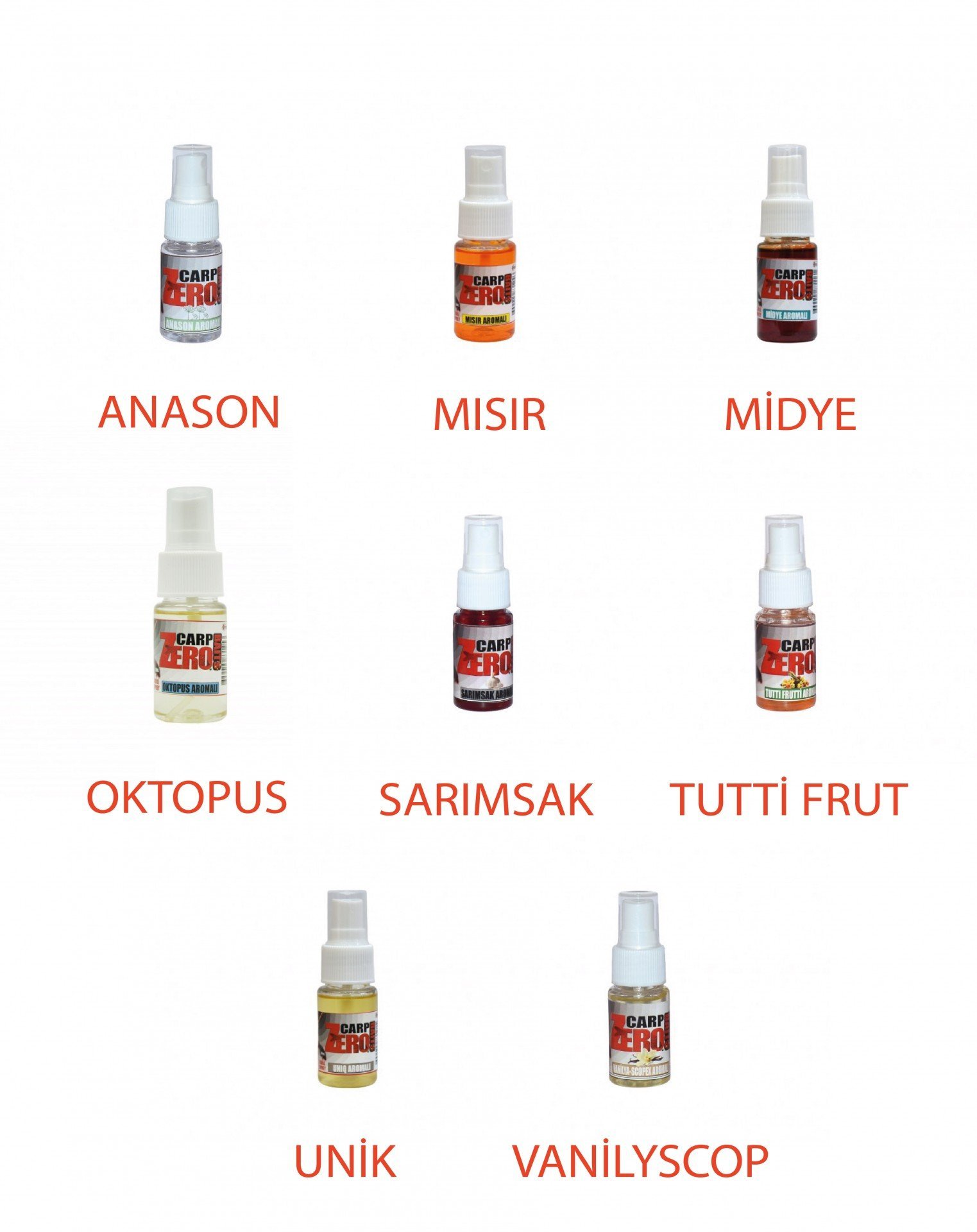 Carp Zero Boili Sprey Atraktör 30ml Cezbedici Yem Katkısı