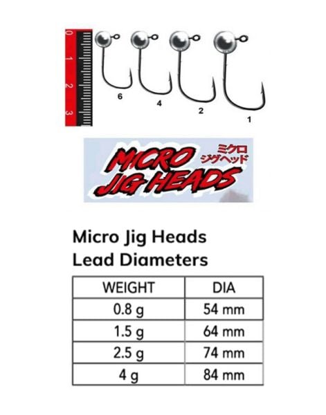 Nomura NM90102506 Micro LRF Jig Head 3'lü Paket İğne:6no 2.5gr