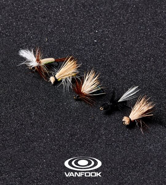 VANFOOK VTF-002 TENKARA FLY DRY 5P #14