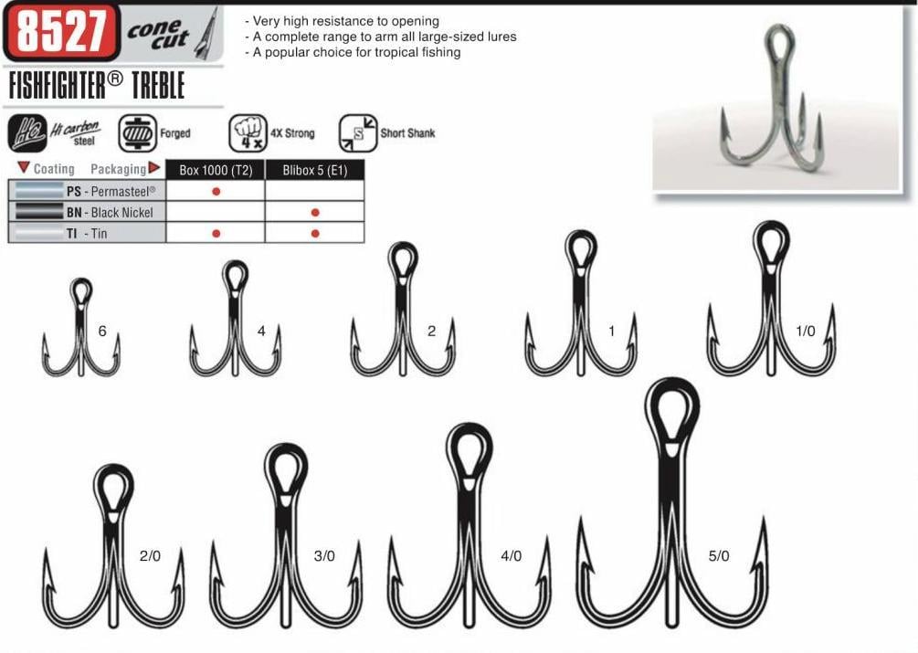 Vmc 8527PS 6X ORKİNOS ÇARPMA İĞNE 3/0