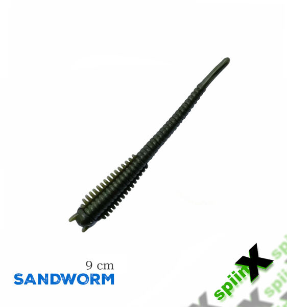 SPIINX SANDWORM SİLİKON 9CM 8P ROCK OIL
