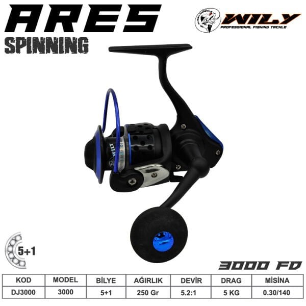 Wily Ares 3000 Olta Makinası 5+1 bb