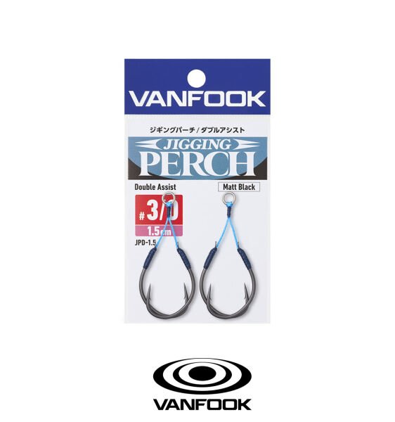 VANFOOK JPD-1.5 JIGGING PERCH DB ASIS 1.5CM 2P #3/0