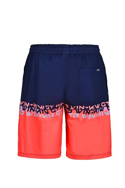 Fujin Pro Angler Board Short Mayo Scarlet Dark Navy