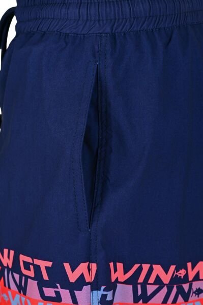 Fujin Pro Angler Board Short Mayo Scarlet Dark Navy