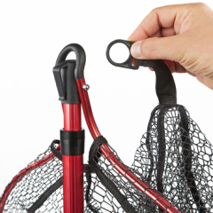 Balzer 18220 100 Teleskopik Oval Kepçe 110cm Kauçuk Fileli 45X50cm