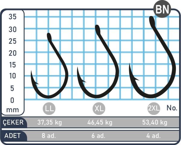 SPIINX ASSIST HOOK İĞNE #LL BN 8P